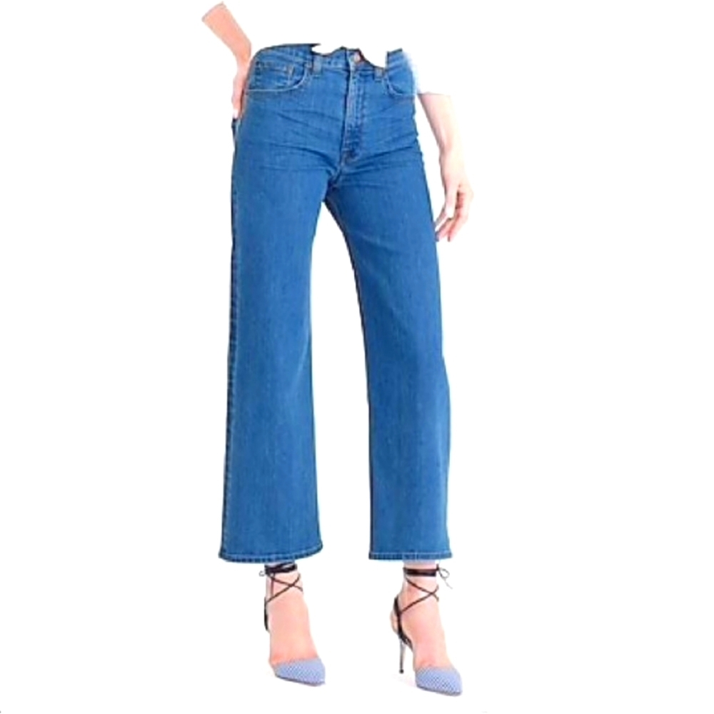 J. Crew Rayner Wide Leg Jeans